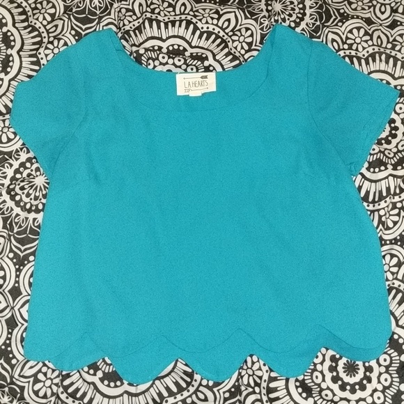 La Hearts Tops - LA Hearts Crop Top